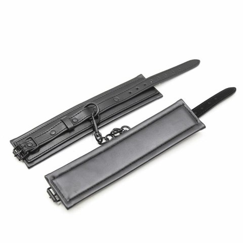 Ohmama Fetish - Uniwersalne pasy nadgarstkowe, czarne, regulowane