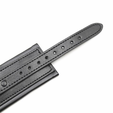 Ohmama Fetish - Uniwersalne pasy nadgarstkowe, czarne, regulowane