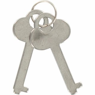 ToyJoy Metalowe kajdanki z łańcuszkiem i dwoma kluczami