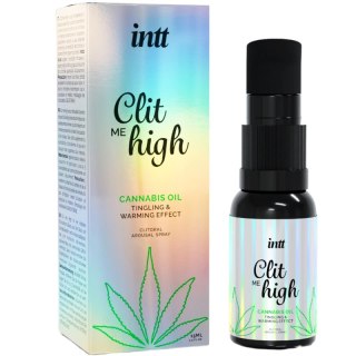 INTT Releases Clit Me High spray z olejem konopnym 15 ml