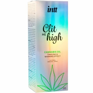 INTT Releases Clit Me High spray z olejem konopnym 15 ml