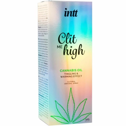 INTT Releases Clit Me High spray z olejem konopnym 15 ml