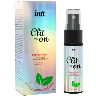 INTT Releases Clit Me On Spray Miętowy 12 ml - Roślinny Ekstrakt Amazonii