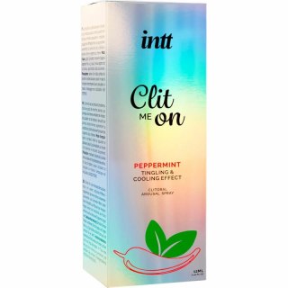 INTT Releases Clit Me On Spray Miętowy 12 ml - Roślinny Ekstrakt Amazonii