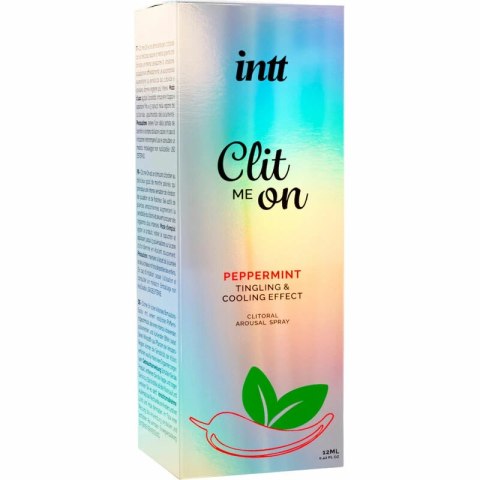 INTT Releases Clit Me On Spray Miętowy 12 ml - Roślinny Ekstrakt Amazonii