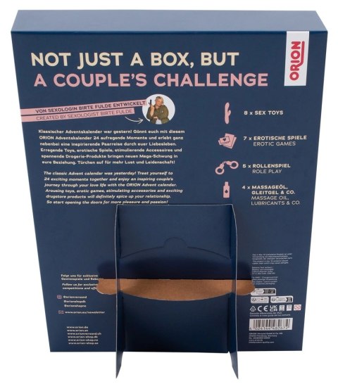 ORION Kalendarz Adwentowy 2025 - Zestaw Niespodzianek dla Par, 24 Elementy