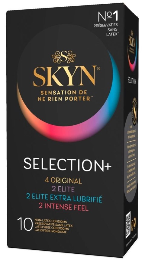 SKYN Selection+ 10 szt. prezerwatywy lateksowe bez lateksu Mix rodzajow