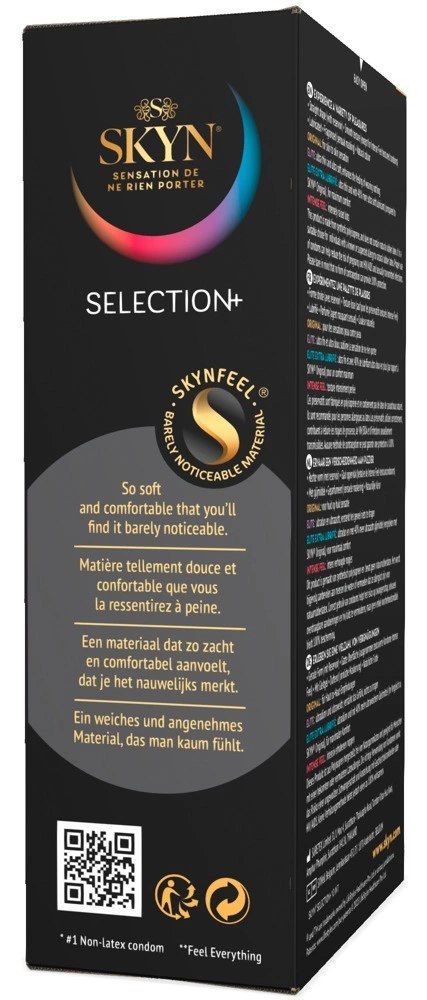 SKYN Selection+ 10 szt. prezerwatywy lateksowe bez lateksu Mix rodzajow