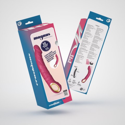 CRUSHIOUS MAGNUS BEND FLEXIBLE VIBRATOR PINK