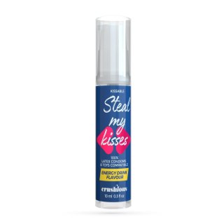 CRUSHIOUS STEAL MY KISSES ENERGY DRINK FLAVOUR LUBRICANT GEL 10ML