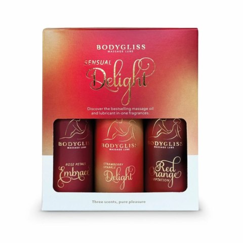 BodyGliss Travel Edition 3-pack Zestaw Mini Żeli Aromatycznych 3x30ml