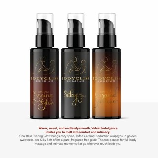 BodyGliss Travel Edition Velvet Indulgence 3x50ml - Zestaw Miniatur