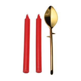 Drip Sensation Zestaw Świec i Łopatki do Eksperymentow z Woskiem 848518056030