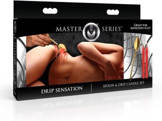 Drip Sensation Zestaw Świec i Łopatki do Eksperymentow z Woskiem 848518056030