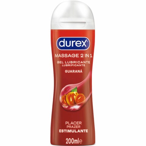 Durex Play Massage 2w1 Guarana żel do masażu i nawilżania 200ml