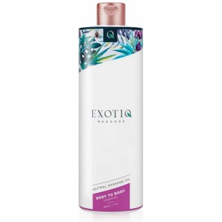 Exotiq Body To Body Warming - Olejek do masażu rozgrzewający 500 ml