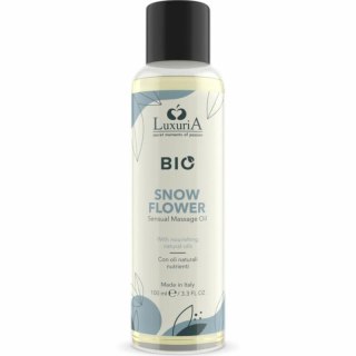 Intimateline Luxuria BIO Olejek do Masażu Kwiat Śniegu 100ml