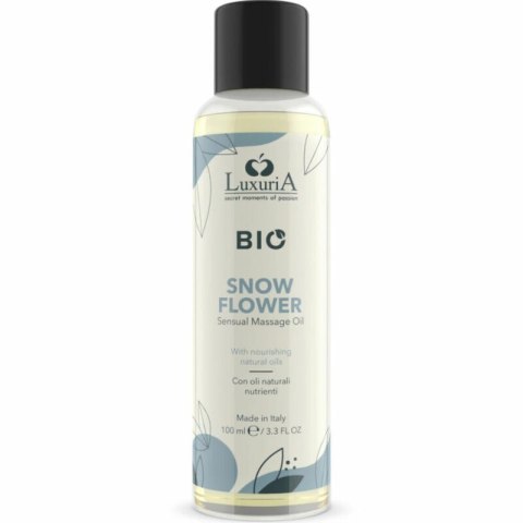 Intimateline Luxuria BIO Olejek do Masażu Kwiat Śniegu 100ml