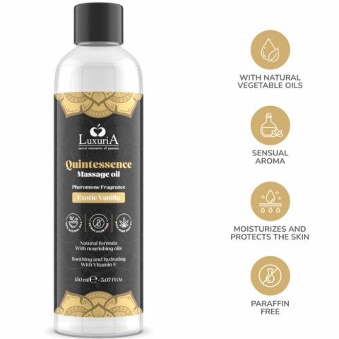 Intimateline Luxuria Olejek do Masażu Wanilia Egzotyczna 150 ml