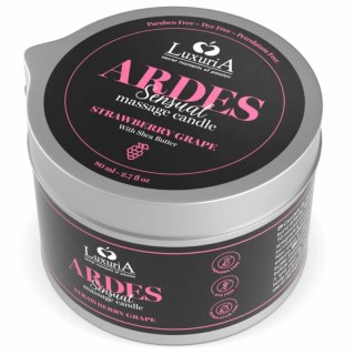 Intimateline Luxuria Świeca do masażu winogronowa masło shea 35g