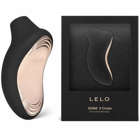 LELO SONA 2 Cruise Black - zaawansowany stymulator ultradźwiękowy, USB