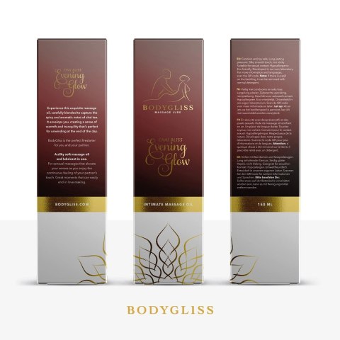BodyGliss Chai Bliss Olejek do Masażu Intymnego 100 ml Silikonowy