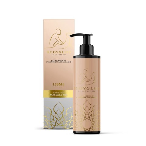 BodyGliss Silky Soft Oil Strawberry & Champagne 150ml - olejek do masażu