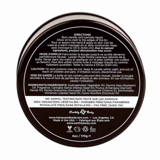 Earthly Body Świeca do masażu Guawa 170g - odżywczy olejek 3w1