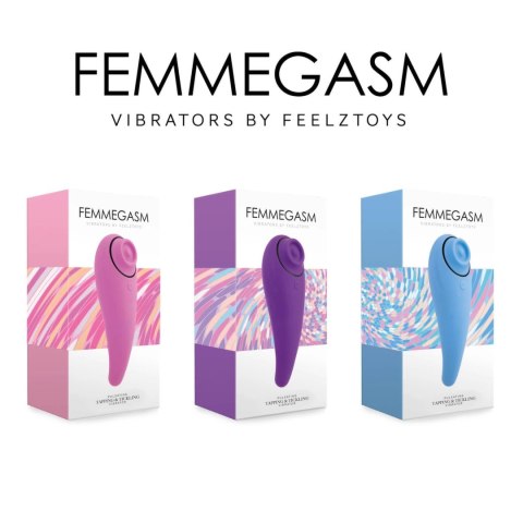 FeelzToys FemmeGasm Fioletowy - Wibrujący Stymulator Punktowy IPX6