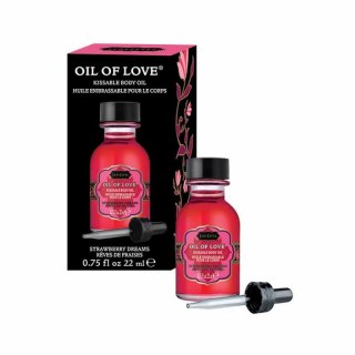 Kama Sutra Oil of Love Strawberry Dreams olejek podgrzewający 22 ml