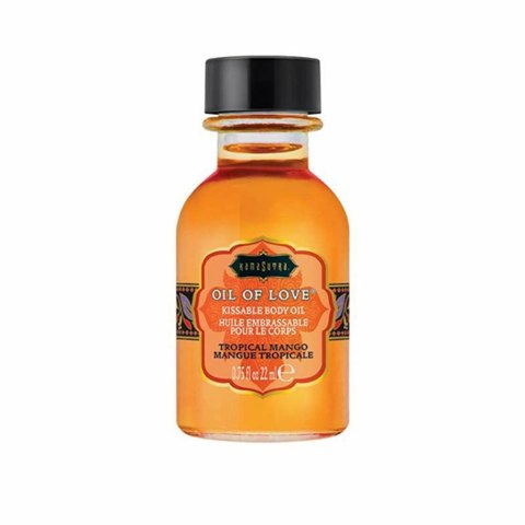 Kama Sutra Oil of Love Tropical Mango 22 ml - olejek rozgrzewający