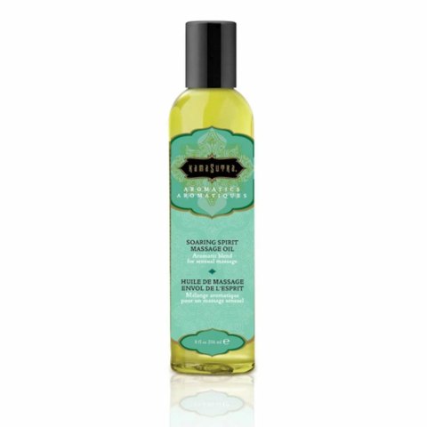 Kama Sutra Soaring Spirit Aromatic Massage Oil 236ml - cytrusowo-miętowy