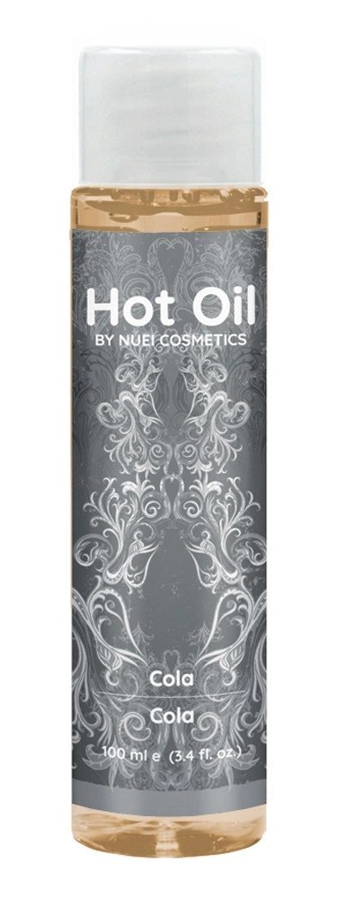 NUEI Hot Oil Cola - Olejek do masażu rozgrzewający 100 ml, aromat coli