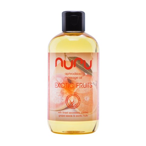 Nuru Massage Oil Exotic Fruits 250ml - Olejek do masażu, egzotyczny zapach