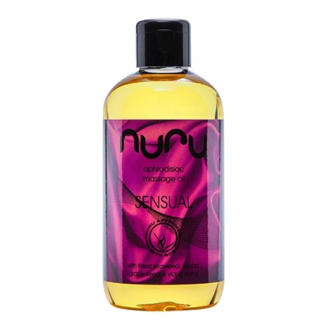 Nuru Massage Oil Sensual 250 ml - olejek do masażu z ekstraktem z wodorostow