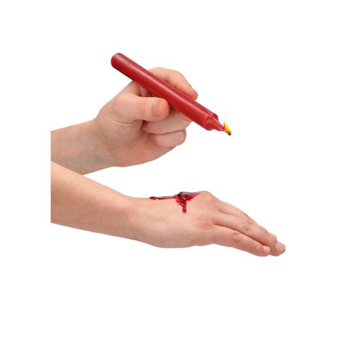 Ouch! Zestaw dużych świec woskowych do aplikacji - 4 kolory