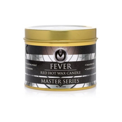 XR Brands świeca parafinowa czerwona - niska temperatura topnienia