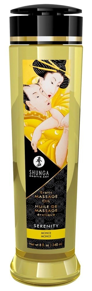 Shunga Serenity Naturalny Olejek do Masażu 240 ml - Wegańska Formuła