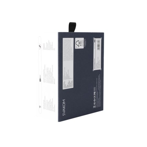 Svakom Pulse Pure urządzenie do masażu ciemnoniebieskie, 5 trybow, silikon