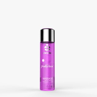 Swede Fruity Love Olejek do masażu Sweet Raspberry Rhubarb 60ml
