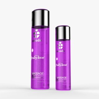 Swede Fruity Love Olejek do masażu Sweet Raspberry Rhubarb 60ml