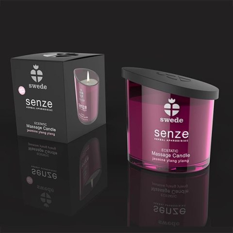 Swede Senze Ecstatic Świeca do masażu 50ml - jaśmin i ylang ylang