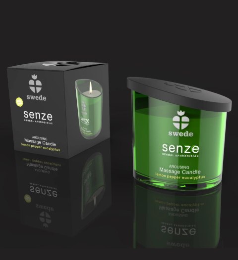 Swede Senze Massage Candle Arousing 50 ml cytryna-eukaliptus