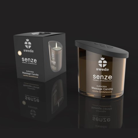 Swede Senze Massage Candle Euphoria 50ml wanilia drzewo sandałowe