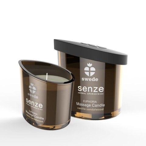 Swede Senze Massage Candle Euphoria 50ml wanilia drzewo sandałowe