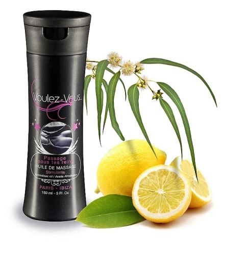 Voulez-Vous Massage Oil Eucalyptus Lemon 150ml - Olejek do masażu bez parabenow