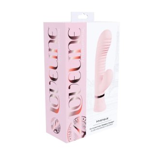 Mystique - Ribbed Rabbit Vibrator - Pink
