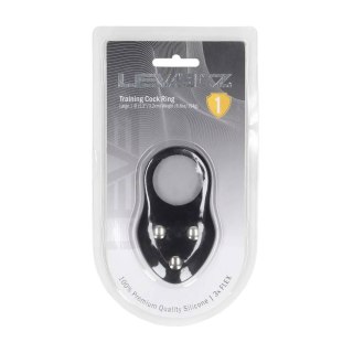 Silicone Training Cockring - L - Black