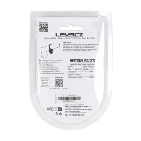 Silicone Training Cockring - S - Black