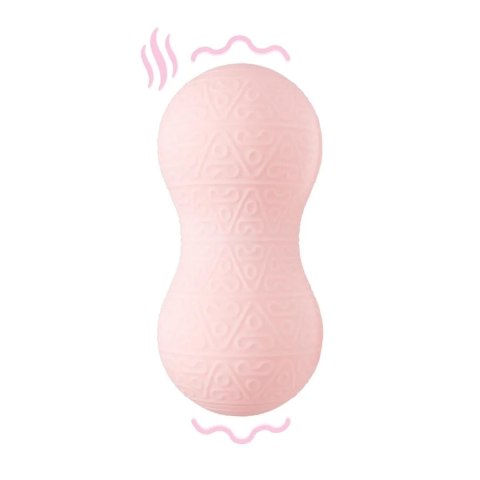 Vibrating and Heating Massager - Pink